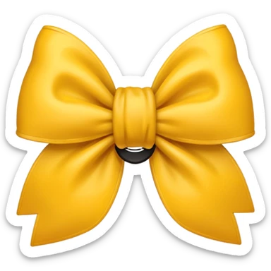 Bows on emoji  sticker