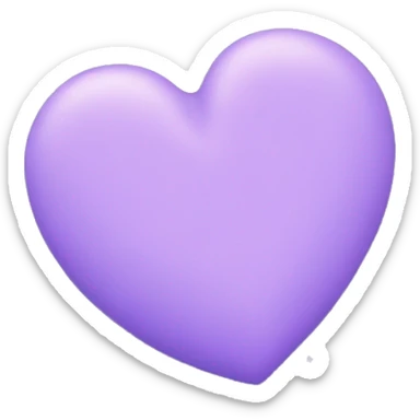 pastel purple and blue galaxy heart sticker
