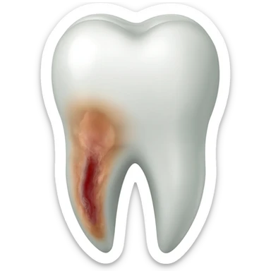 dental abscess sticker