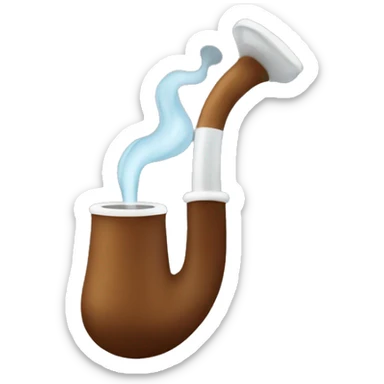 Tobacco water pipe  sticker