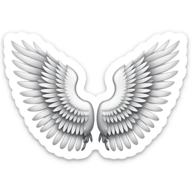Wings both Left and right side sticker