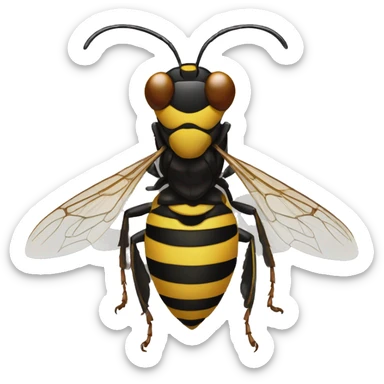 Wasp sticker