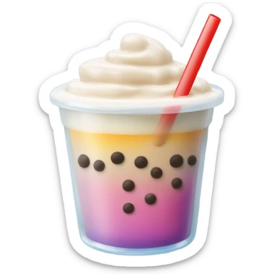 Boba sticker