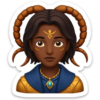 Scorpio zodiac sign sticker