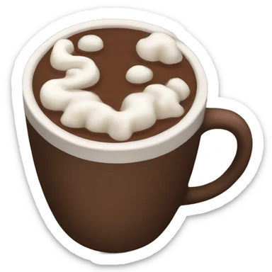 Hot chocolate  sticker