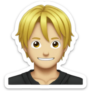 Sanji one piece sticker