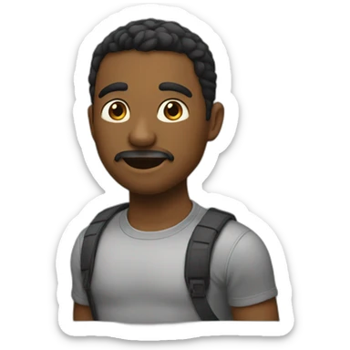 Chat qui vomi sticker