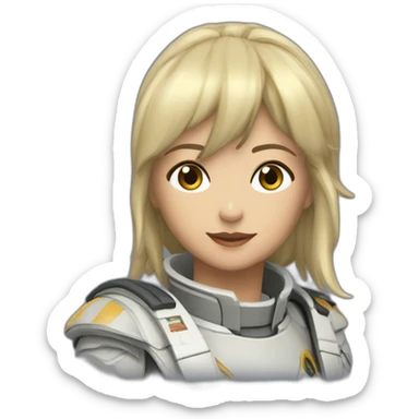 Jeanne d’arc mirage 2000 sticker