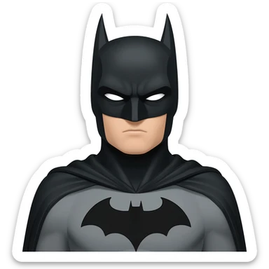 superhero betman sticker