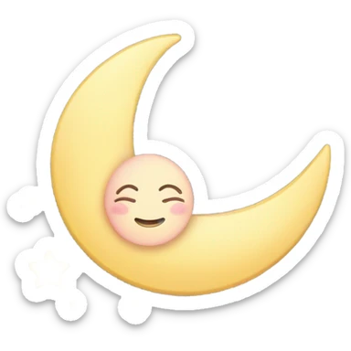 Good night emoji  sticker