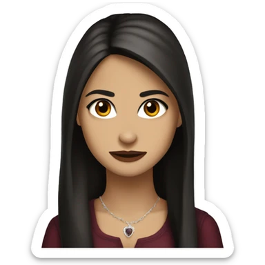 Elena gilbert from the vampire diaries  sticker