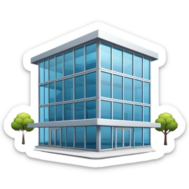 fitnesstudio von draußen also das gebäude sticker