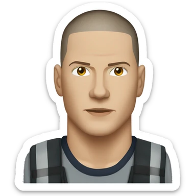 Michael scofield  sticker