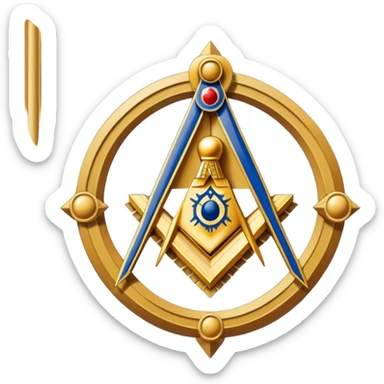 Masonic sticker