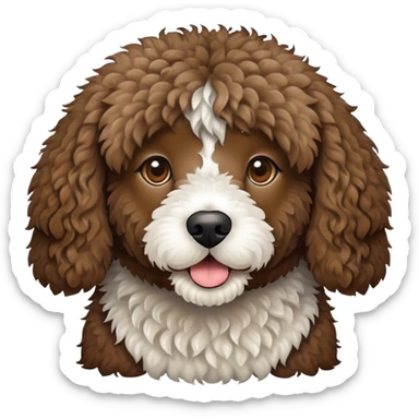 Spanish water dog  sticker