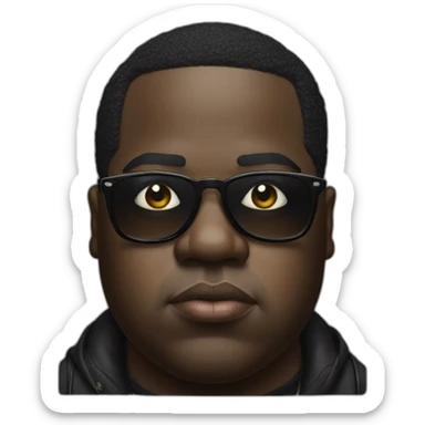 Notorious Big sticker