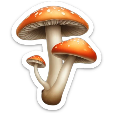 mushroom sticker