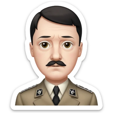 adolf hitler femnoy sticker