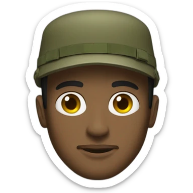 Iraq army lieutenant sticker