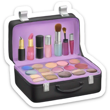Make-up case sticker