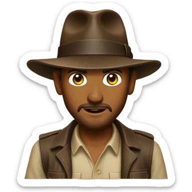 Indiana Jones sticker