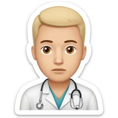 A male customer who has been looking for feedback or advice on a medical condition. I want to see the two options. No headset or computers. sticker