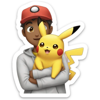Pikachu ft palworld sticker
