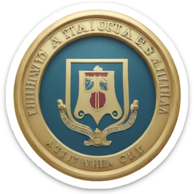 Theta Alpha Epsilon Fraternity Seal sticker