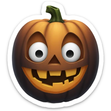 jack-o’-lantern sticker