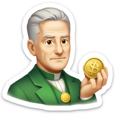 Golden Token sticker