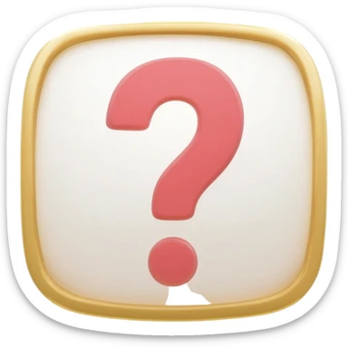 signo de pregunta sticker