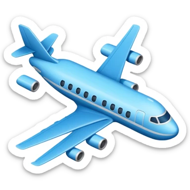 Airplane mode emoji sticker