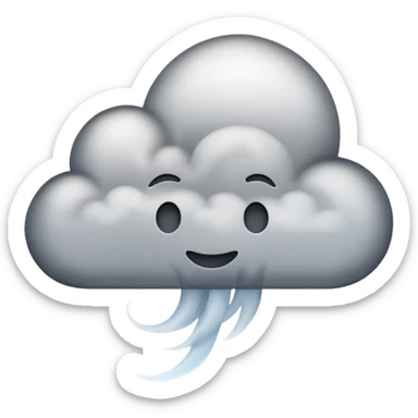 smoke emoji sticker