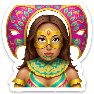 Luchador sticker