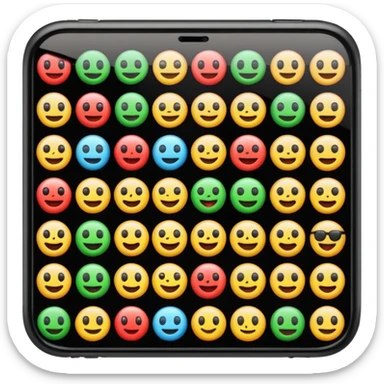 Barna karácsonyi iphone emojik sticker