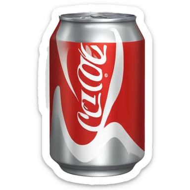 Coke Soda can  sticker
