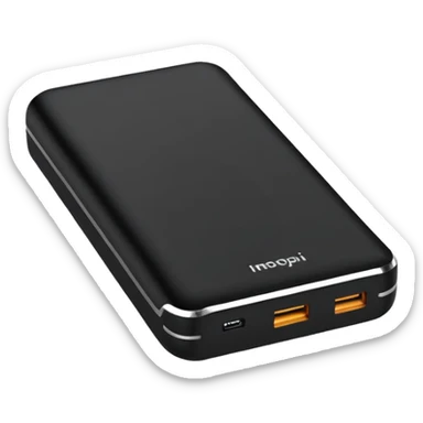 Power Bank charger sticker