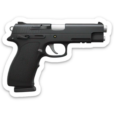 Gun sticker