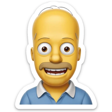the simpsons sticker