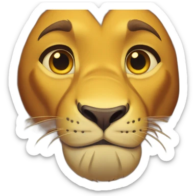 Simba Disney sticker