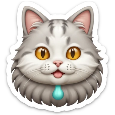 A fart catting sticker