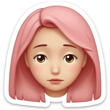 Je ne sais pas du tout en mode timide  sticker