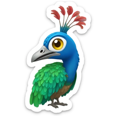 Paon sticker