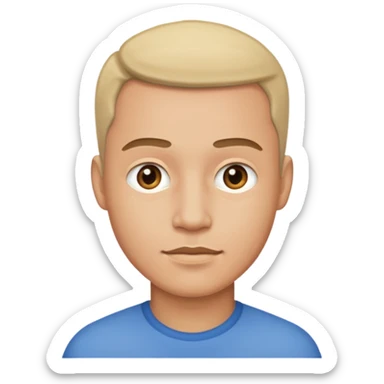 Homme portrait adulte  sticker