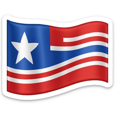 FR yugoslavia flag blue white red without star, only three stripes sticker