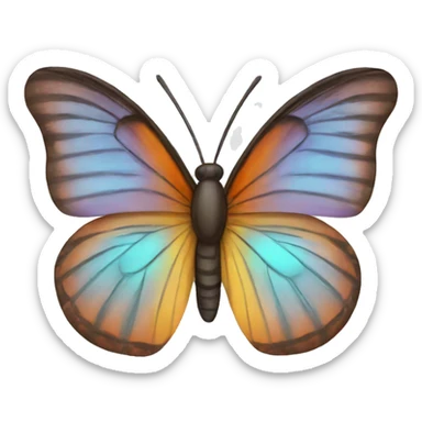 Butterfly sticker