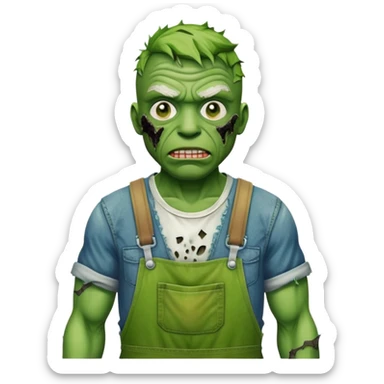 Gardener from the toxic avenger sticker