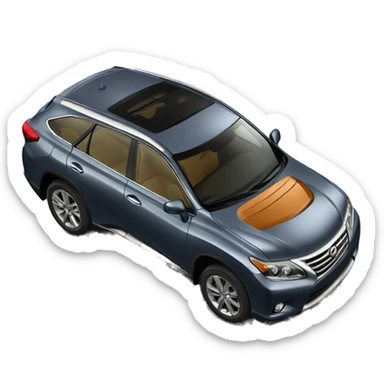 Lexux RX 350 2012  sticker