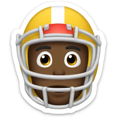 An emoji to send to my fantasy football opponent sticker