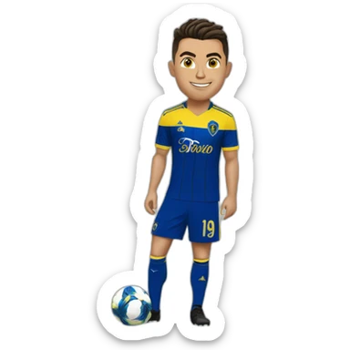 Cristiano Ronaldo in Al Nassr sticker